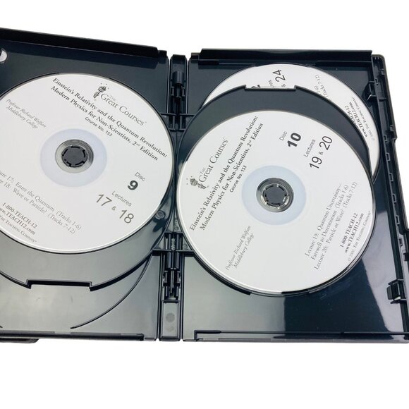 The Great Courses Einstein's Relativity & The Quantum Revolution DVD Book Set * - Picture 6 of 6